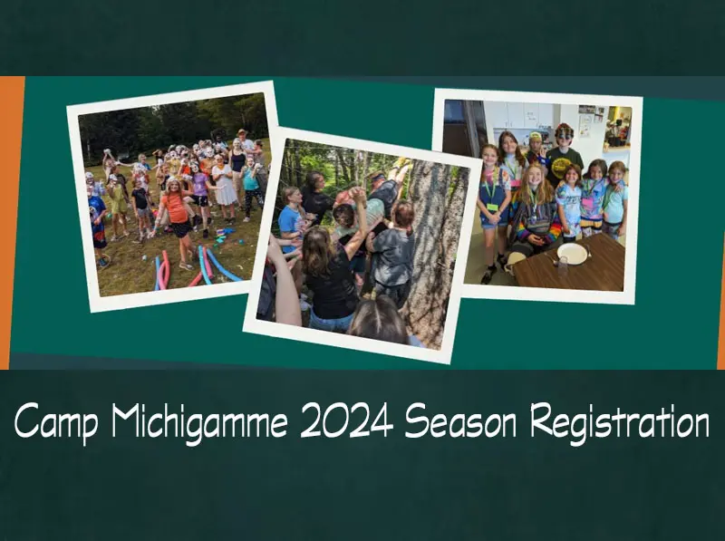 Camp Michigamme 2024 Season Registration